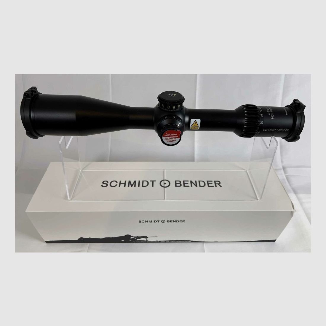 Schmidt & Bender Schmdt & Bender 6-36x56 PM II Alto Rendimiento LPI M1FL 1cm cw DT27 MTC LT / ST ZC CT