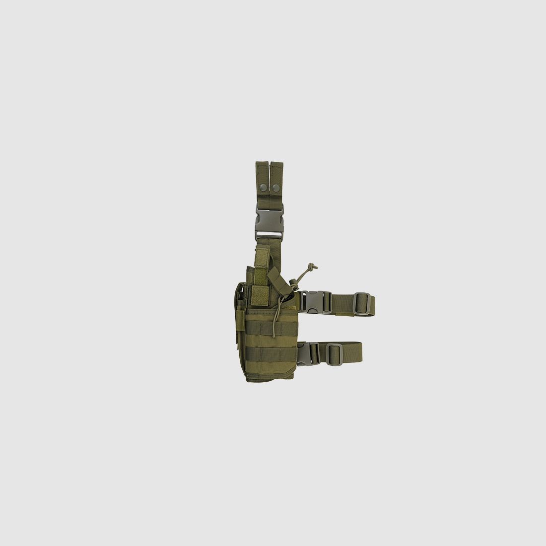 2-Ways Carrying Type Tactical Drop Leg Holster for left-handed - Olive [8FIELDS]