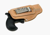 Fondina Interna per Piccole Pistole in Pelle Naturale con Clip per Destrimani