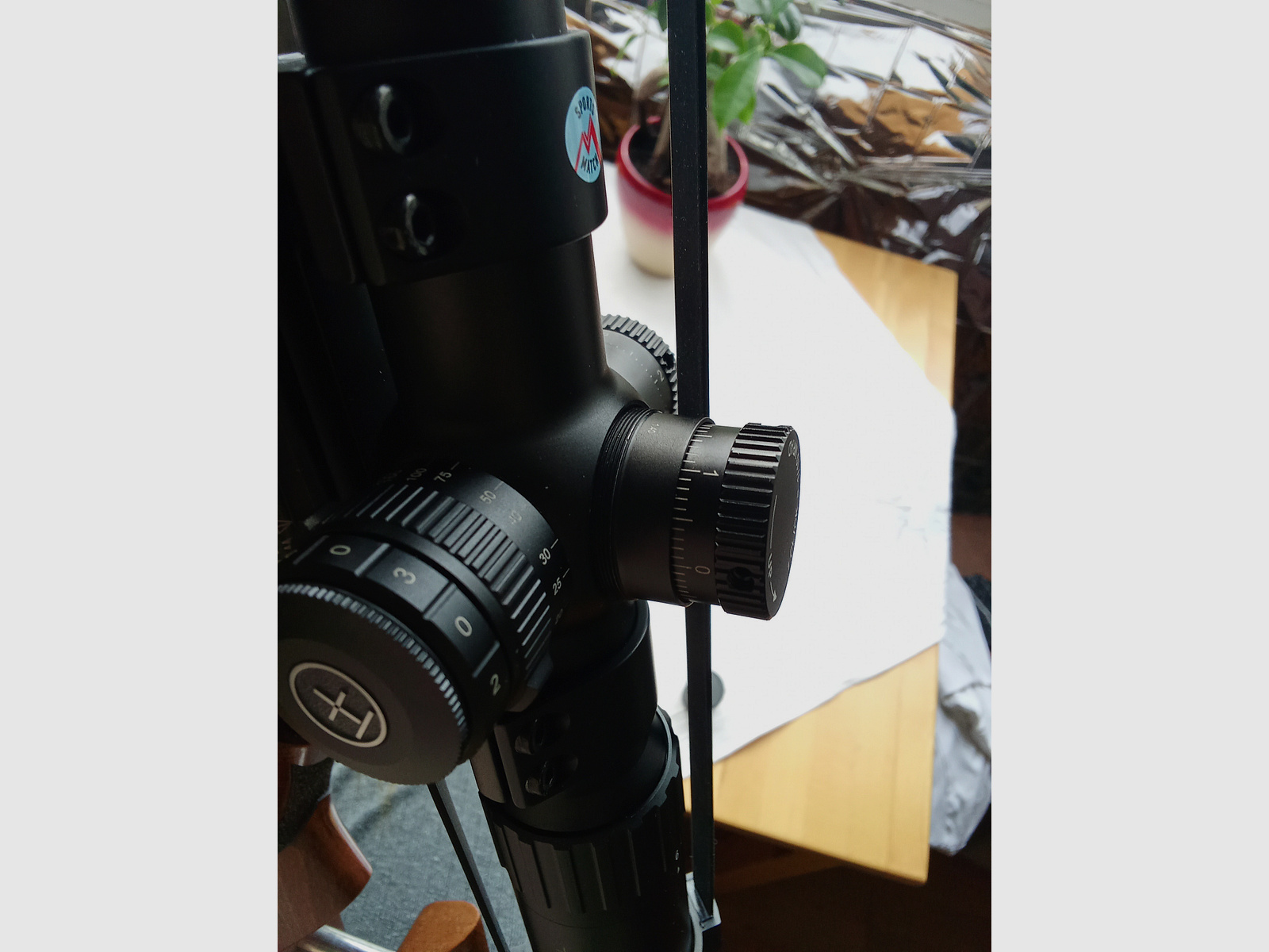 weihrauch hw 98 mit hawk airmax compact 6-24 und sports match UK AOP 56 montage 