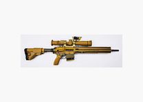 H&K G28Z SAND ZFR, CELOWNIK CZERWONY, MFD