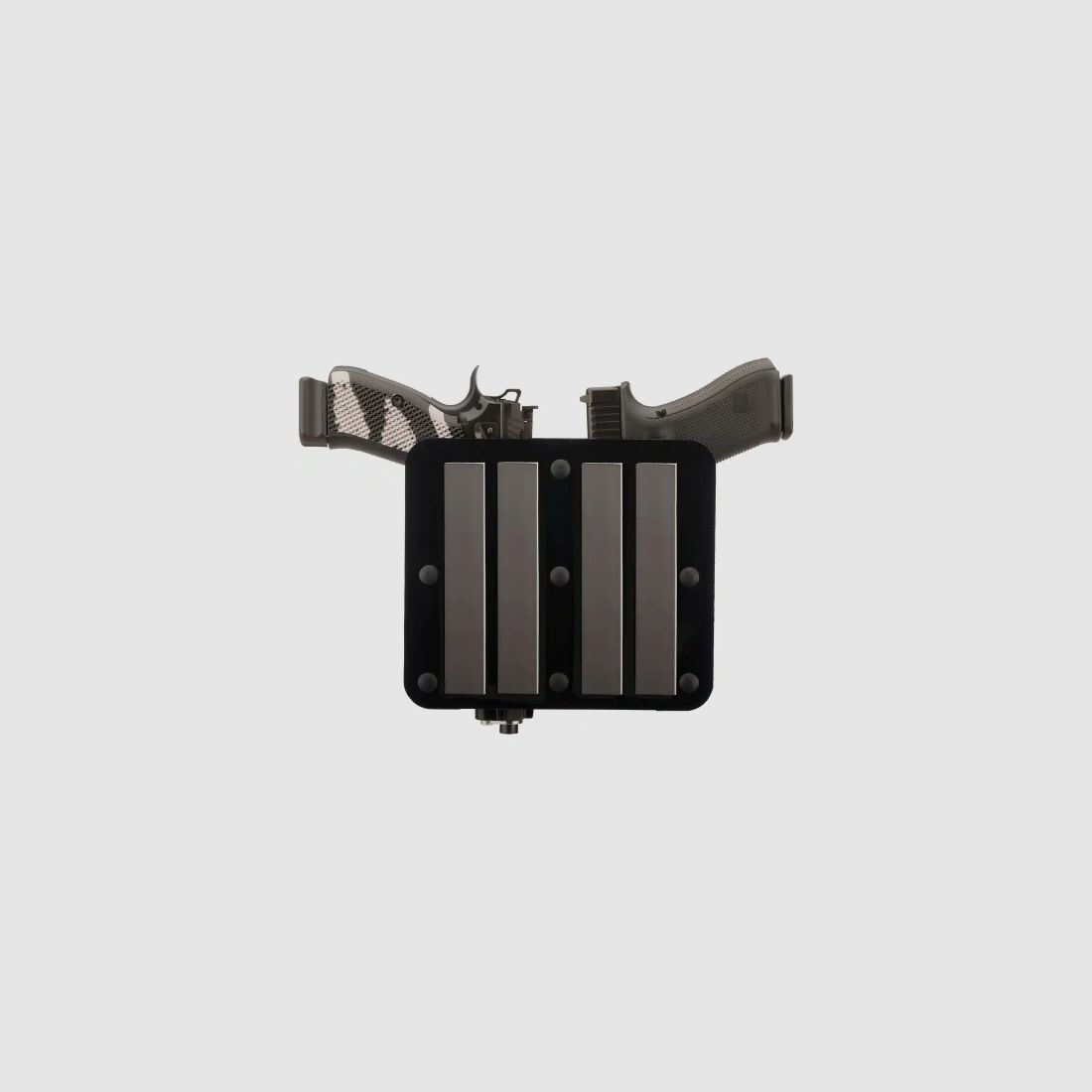 Support magnétique BenchMaster pour 2 armes de poing