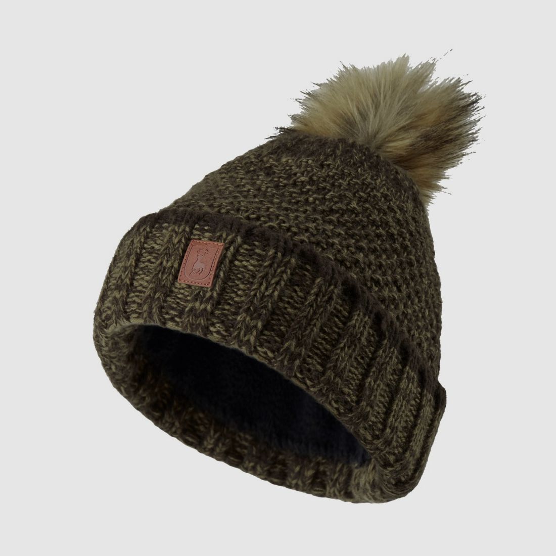 Deerhunter Lady Mütze one size Art green gestrickt