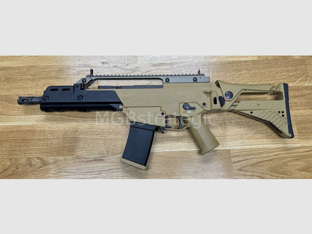 Heckler & Koch MGB243C Limited Edition halfautom. geweer .223Rem HK243 in "G36C" looplengte Limited Edition door MGB - vaste kolf - civiele versie van de H&K G36C