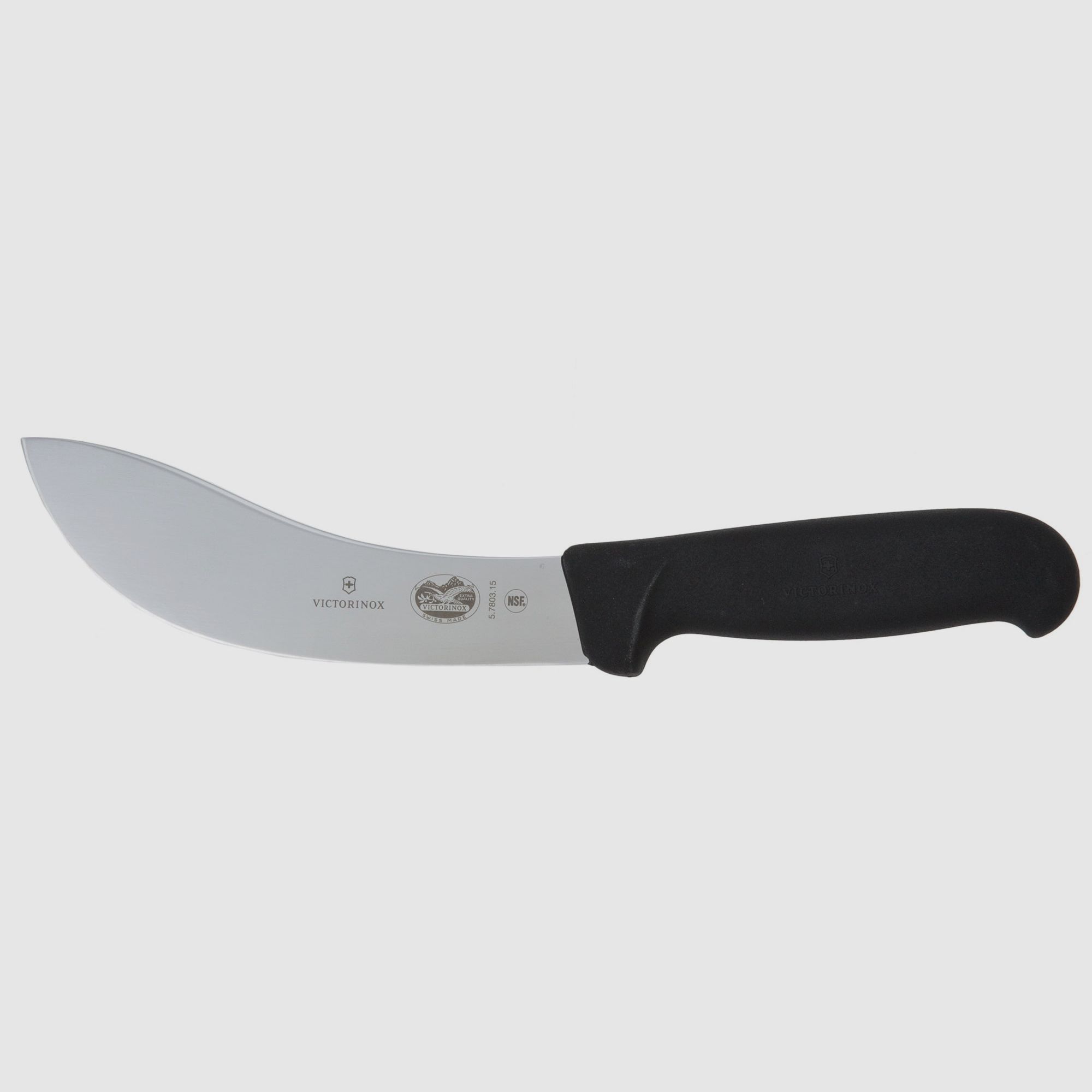 Cuchillo de desollado Victorinox con mango Fibrox negro