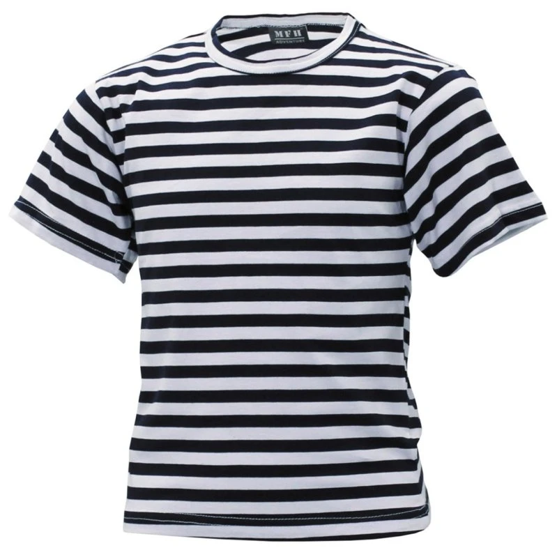 Gestreiftes Kinder-Marinehemd – MFH 17019