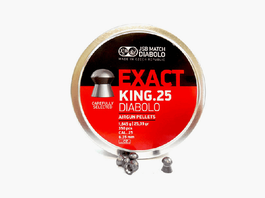 Śrut JSB Exact King 6,35 mm 350 szt.
