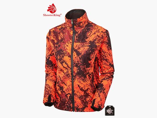 SHOOTERKING Digitex Damen Softshell Wendejacke Blaze Camo