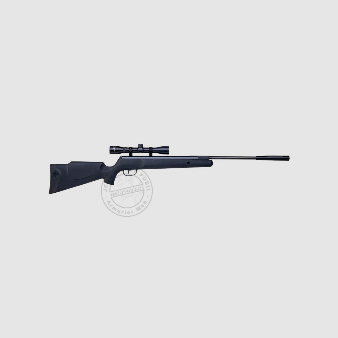 Druckluftbüchse CROSMAN 4,5 mm Fury Nitro Piston (19,9 Joule) + Zielfernrohr 4x32, Bild 2 von 7