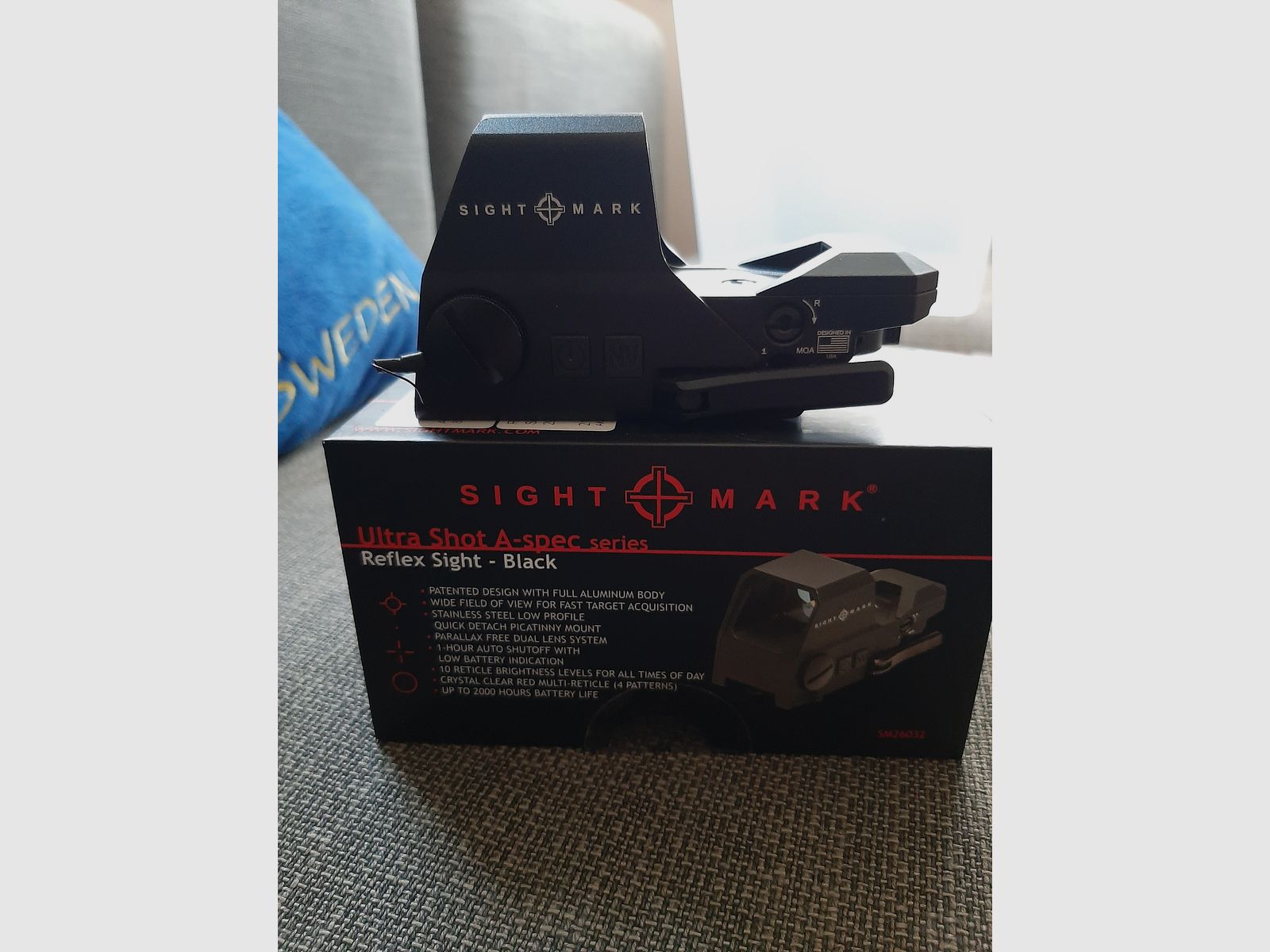 Sightmark ultra shot a-spec rotpunkt  + t3 magnifier 