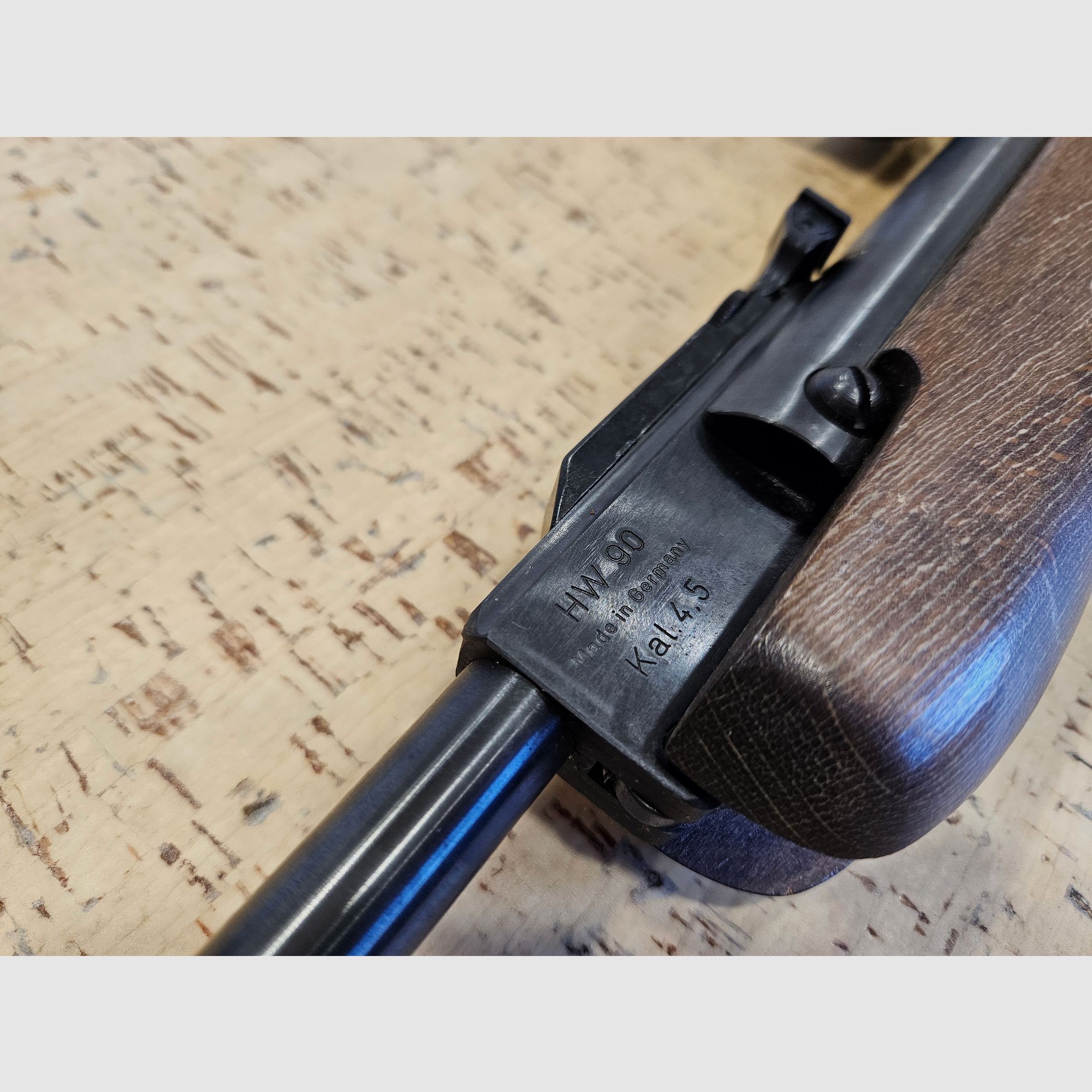 Incienso HW 90 (Sistema Theoben) Cal. 4,5mm incluido bolso y óptica Tasco BJ93