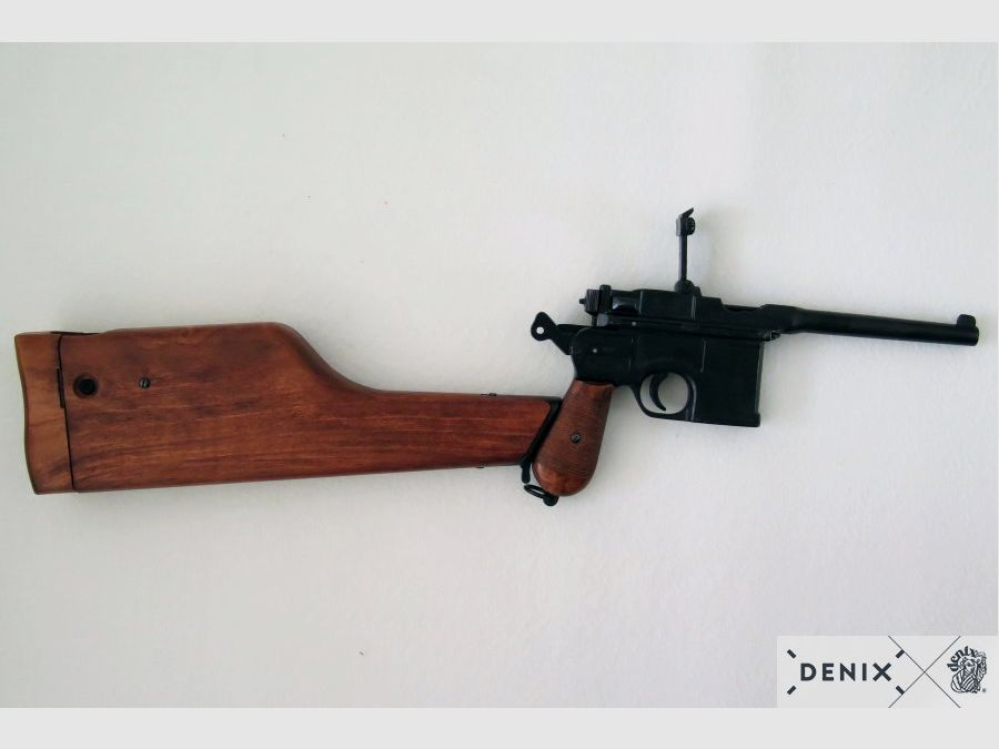 Mauserpistole C96 mit Gewehrschaft aus Holz, Deutschland 1896 | 88606