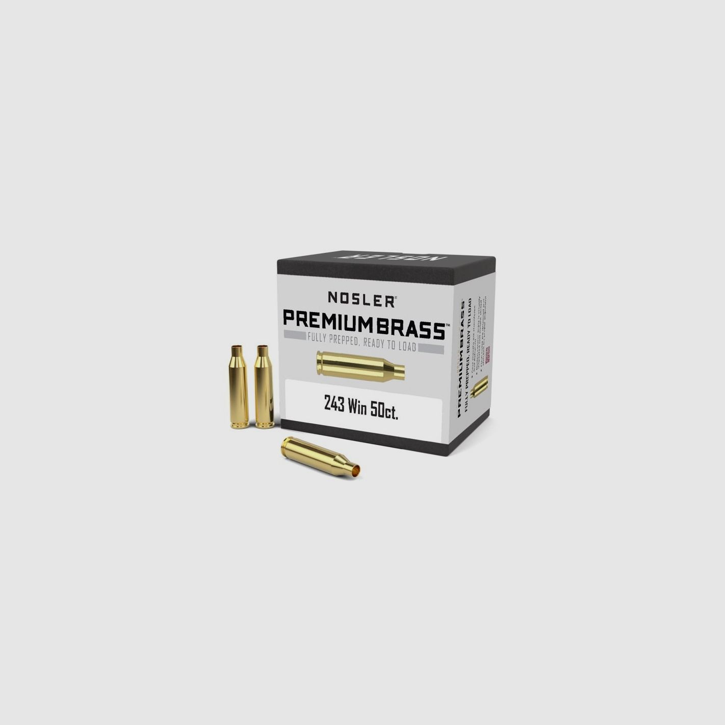 NOSLER CUSTOM CARTUCHOS Cal. 243 WINCHESTER 50ud., imagen 2 de 2