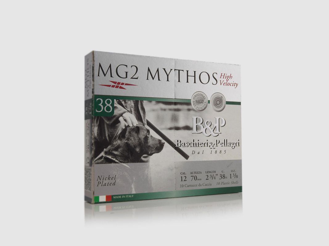CARTRIDGES BASCHIERI&PELLAGRI MG2 MYTHOS 38 HV