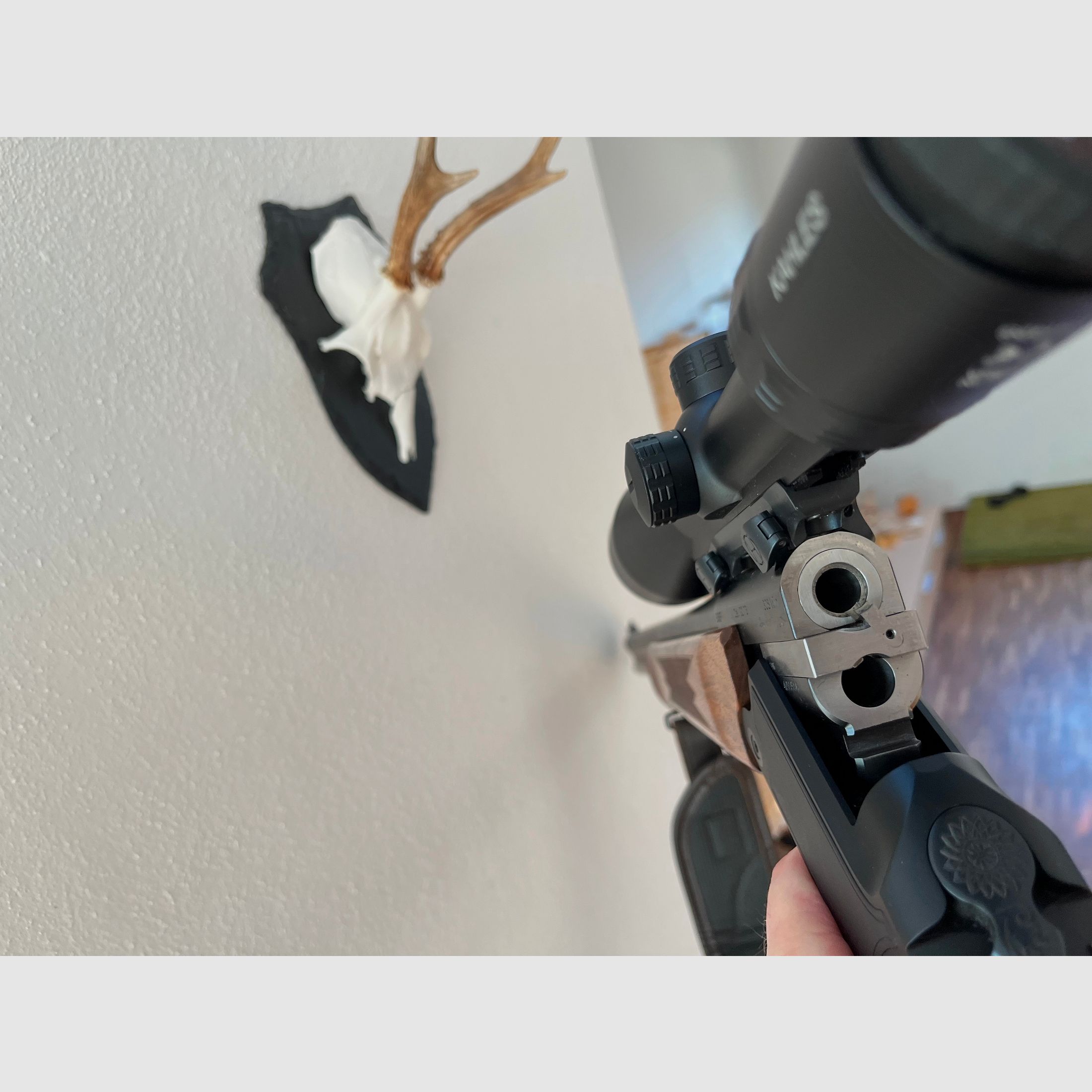 Blaser B95 with 5.6 ×52 insert barrel and Kahles - like new -