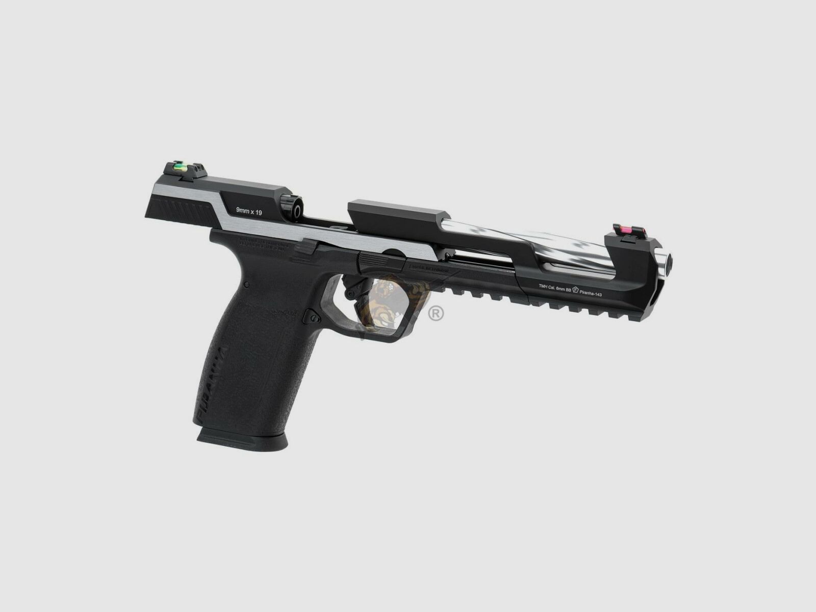 G&G Piranha SL GBB Airsoft Pistool in Dual Tone -F-