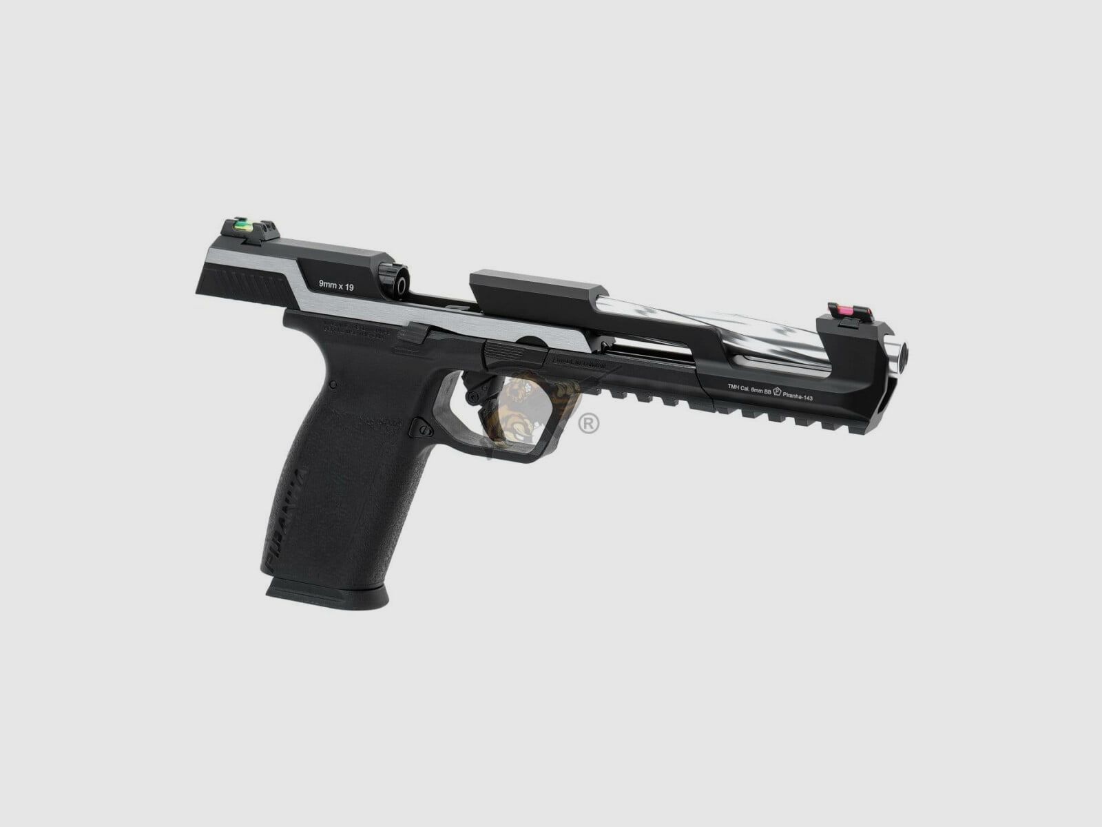 G&G Piranha SL GBB Pistolet Airsoft en Dual Tone -F-