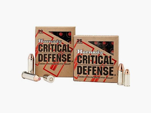 Hornady 185grs Critical Defence 20STK .45Auto