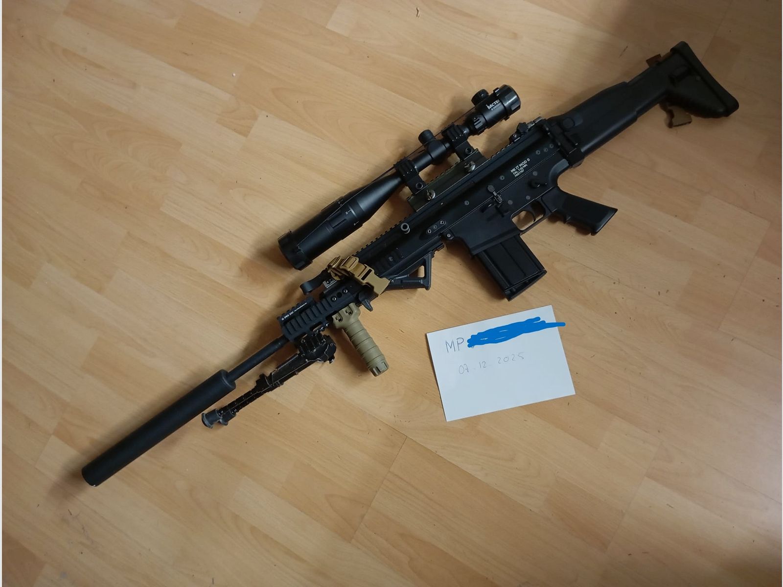 Airsoft Scar MK17 GBB as DMR