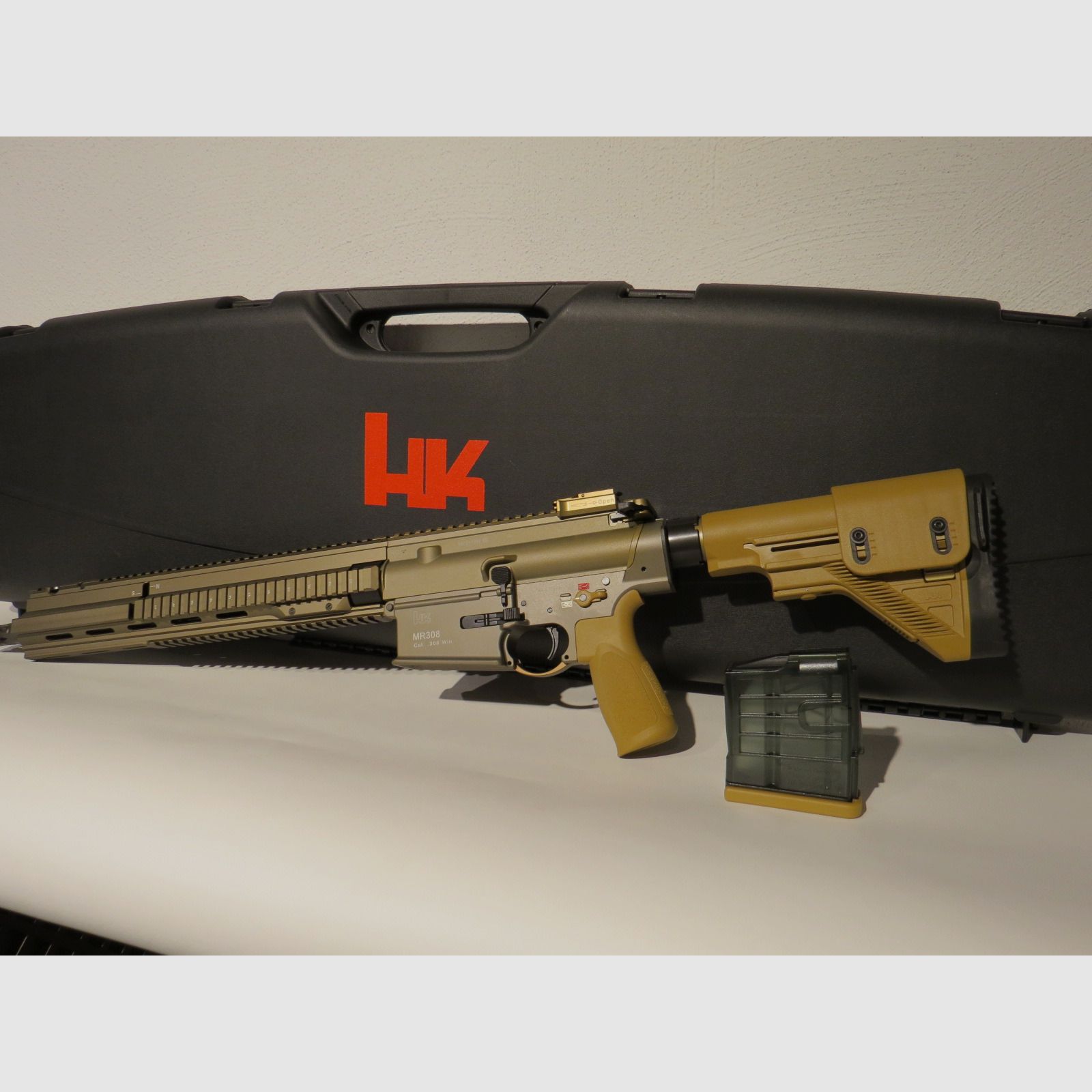 Heckler&Koch / H&K MR308 A3 28 16,5" Lauf - Büchse - .308Win - RAL8000, Gas-Piston-System HK417/G28