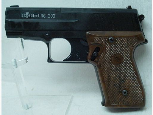 Röhm RG 300 6mm Folbert,10 Schuss mit Kunststoffgriffschale brau