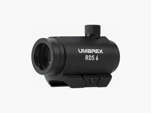 Umarex RDS 6 Red Dot Sight Zielpunkt umschaltbar rot / grün, integrierte Picatinny-Montage