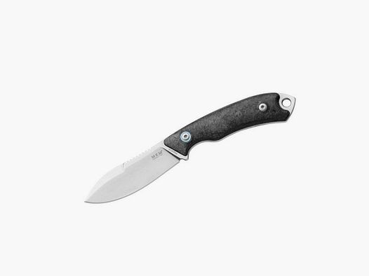 MKM Pocket Tango 1 MagnaCut Marbled Carbon fixed blade knife