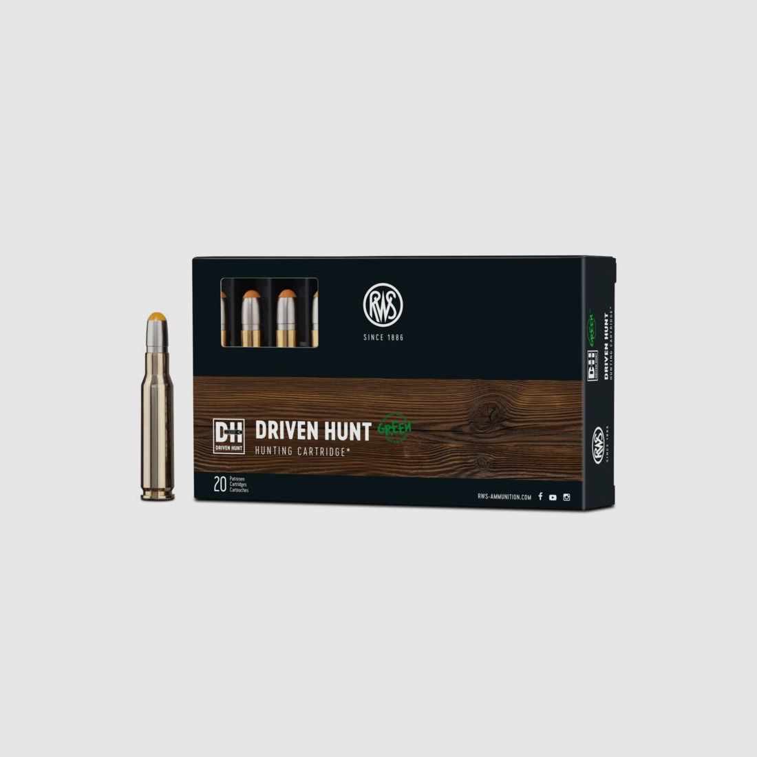 RWS Driven Hunt 165 grs - 20Stk