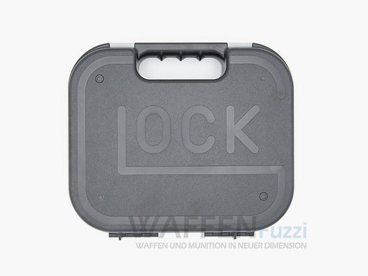 Glock gun case with locking mechanism for handgun