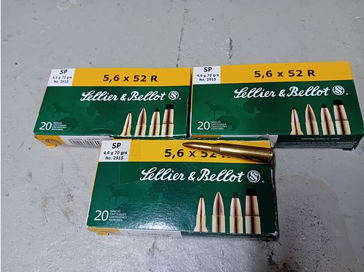 S&B 5,6x52R Teilmantel 