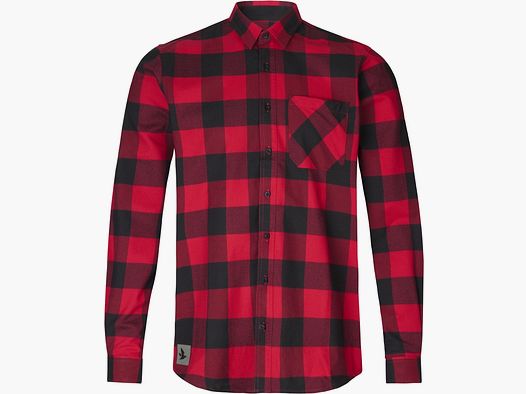 Camisas de franela roja Seeland Toronto para hombres