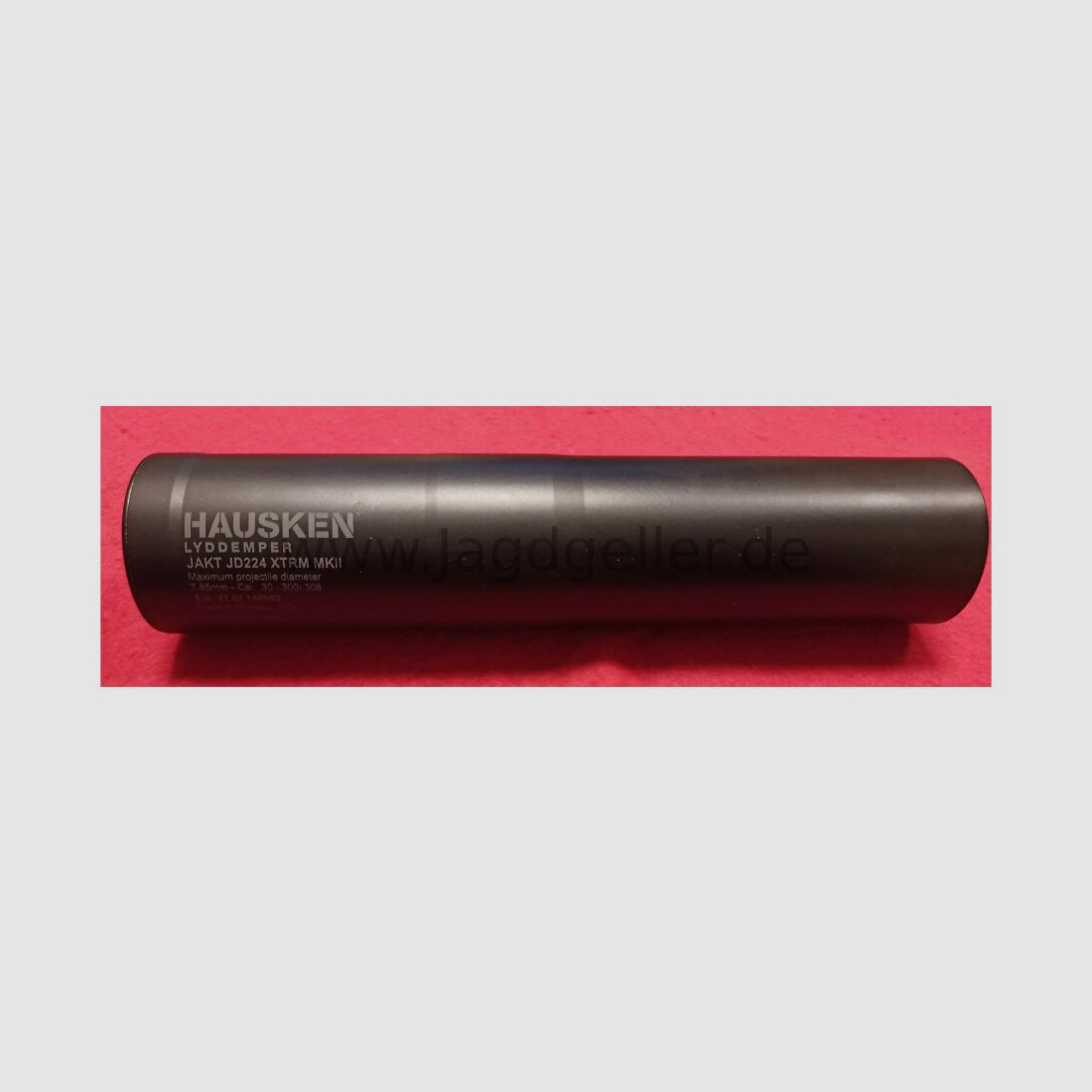 Schalldämpfer Hausken JD 224 XTRM bis Kal. 30 (auch in anderen Kaliber verf