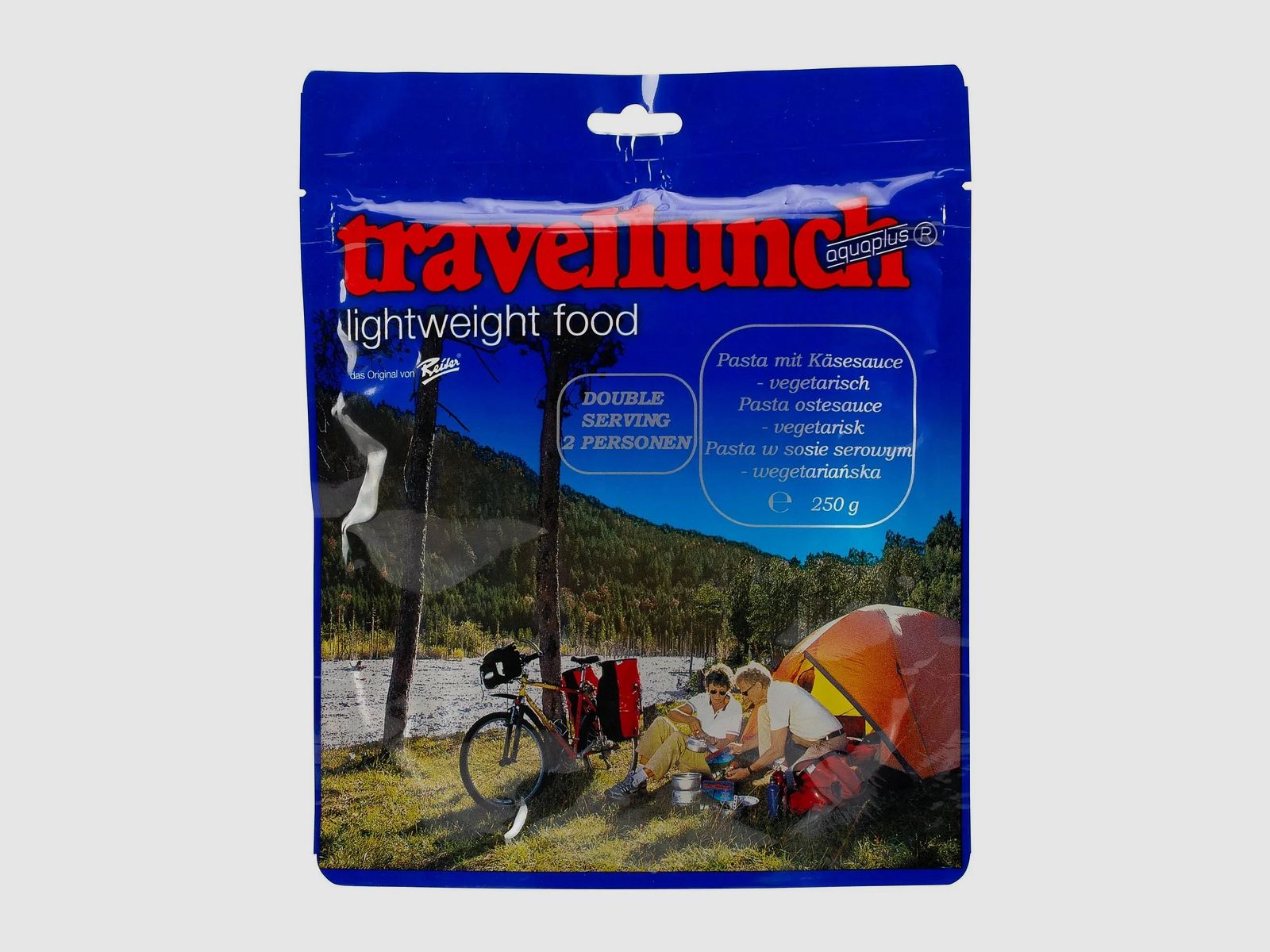 Travellunch Pasta mit Käsesauce vegetarisch 2er Packung