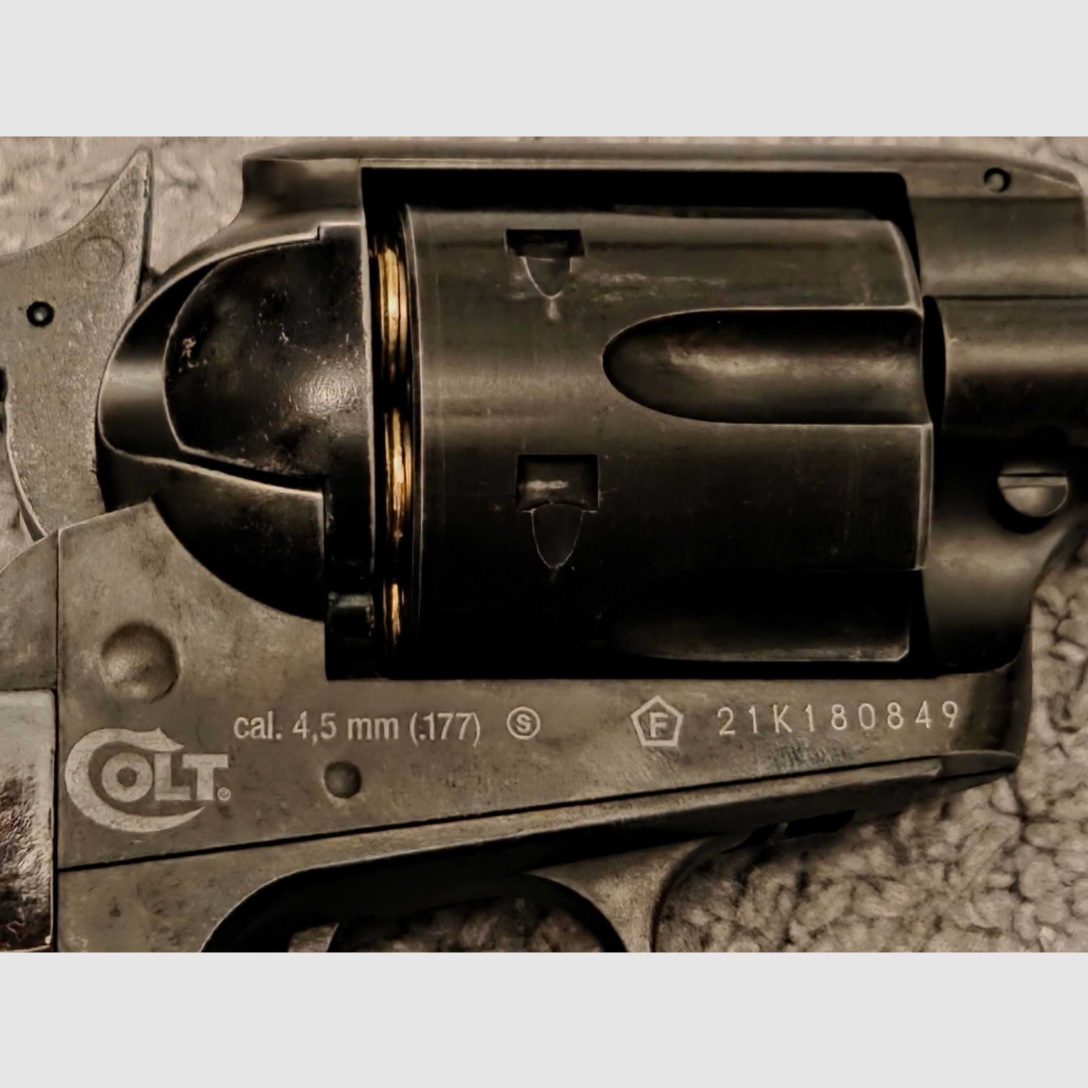 Colt Single Action Army 45 antique revolver CO2 4,5mm BB