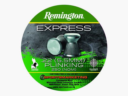 Remington Express Plinking Flat Kal. .22 / 5,5mm, 250 Schuss