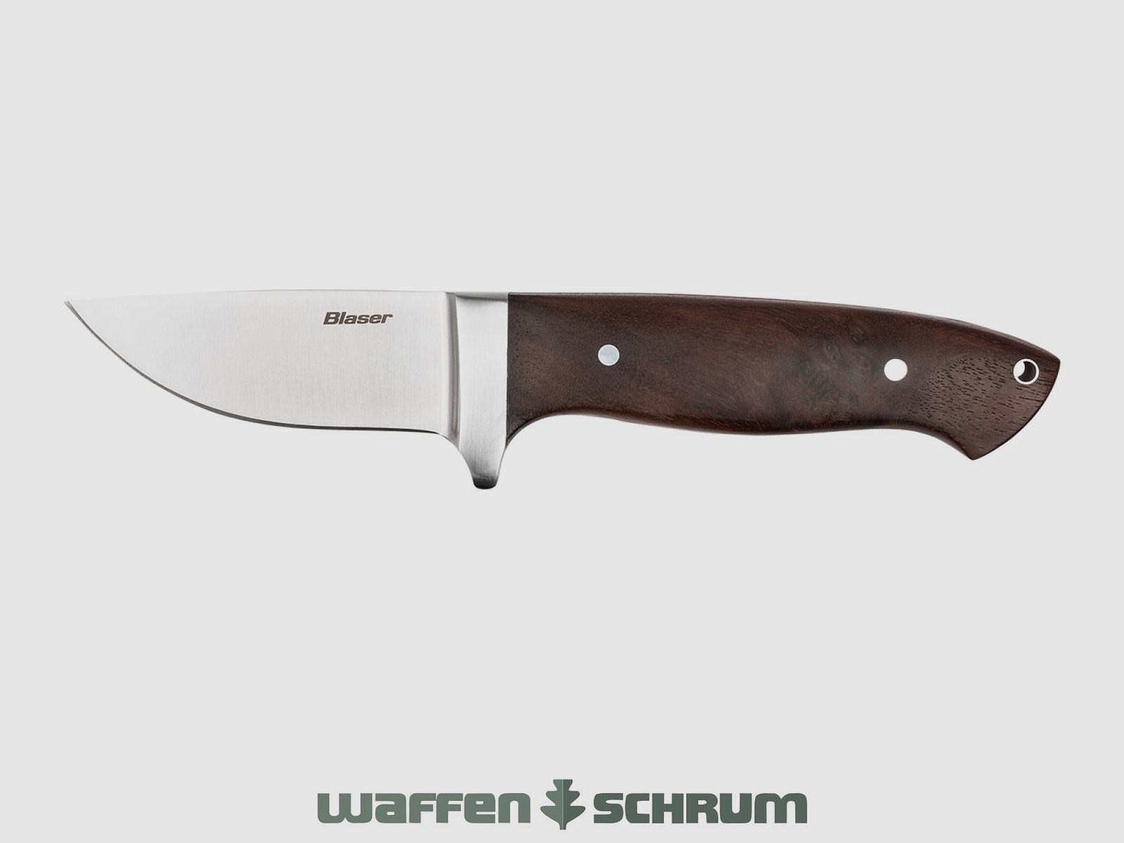 Blaser Messer Classic braun, Wallnussholz Klingenlänge:8cm
