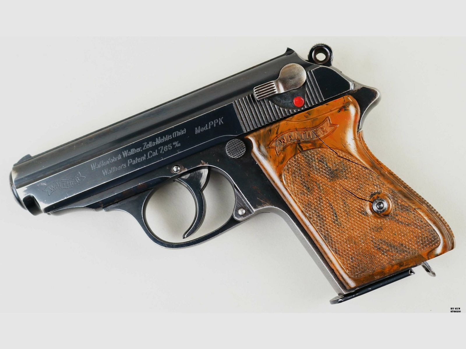 Pistola Walther mod. PPK cal. 7,65mm matr. 254140K, immagine 2 di 8