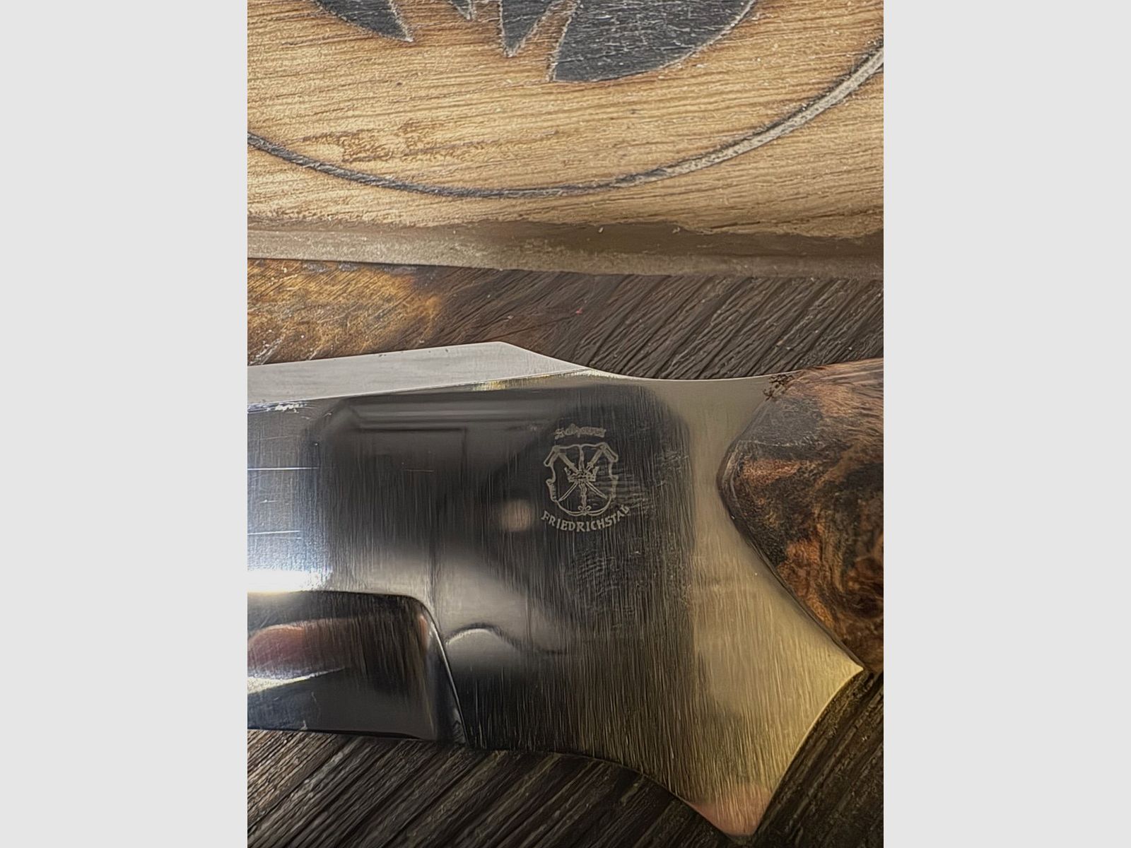 Handcrafted collector's knives BOA - Hunter Series, ATS-34 steel