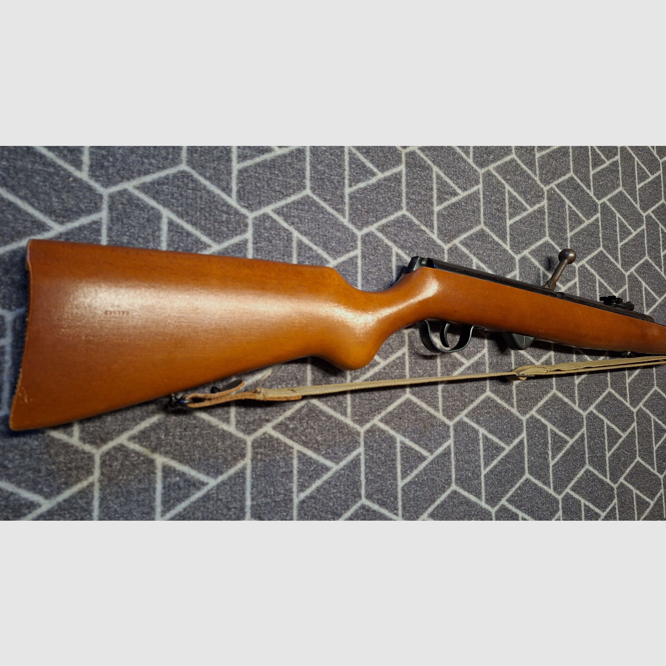 Haenel Suhl 310 air rifle with 12-round magazine + case!