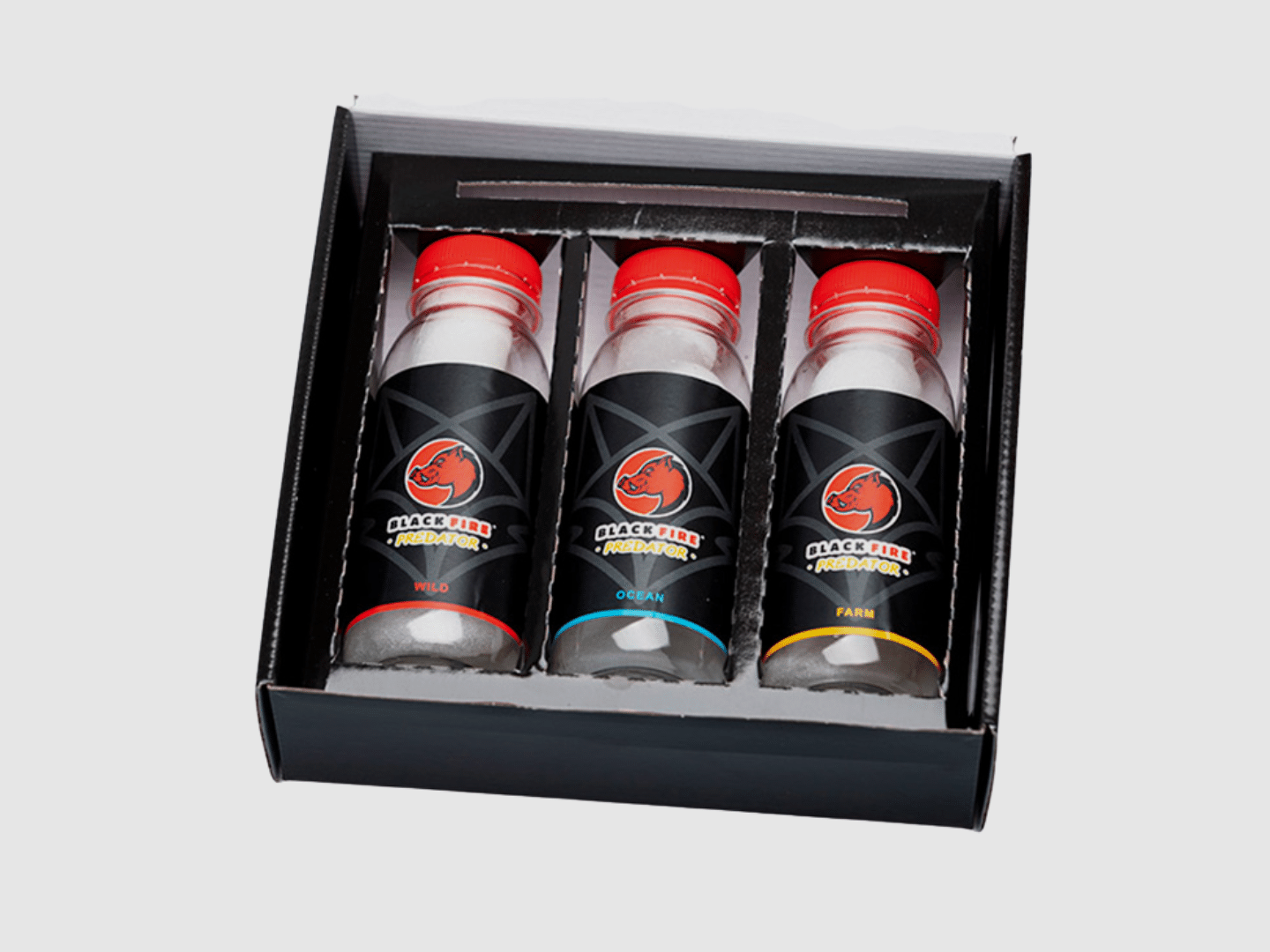 Pack mit 3 Flaschen Aroma Black Fire Predator, Bild 3 von 4
