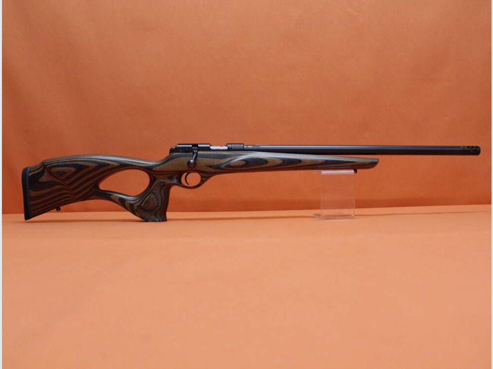 CZUB Rep. carabina .22lr CZUB CZ 457 con impugnatura a pistola filettata 20"/525mm canna Varmint/ filettatura 1/2-20/ calciolo a pistola
