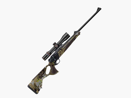 As usual, the BLASER R8 ULTIMATE LEATHER HUNTEC is highly customizable. In addition to the traditional version, a medium-heavy barrel can be chosen.