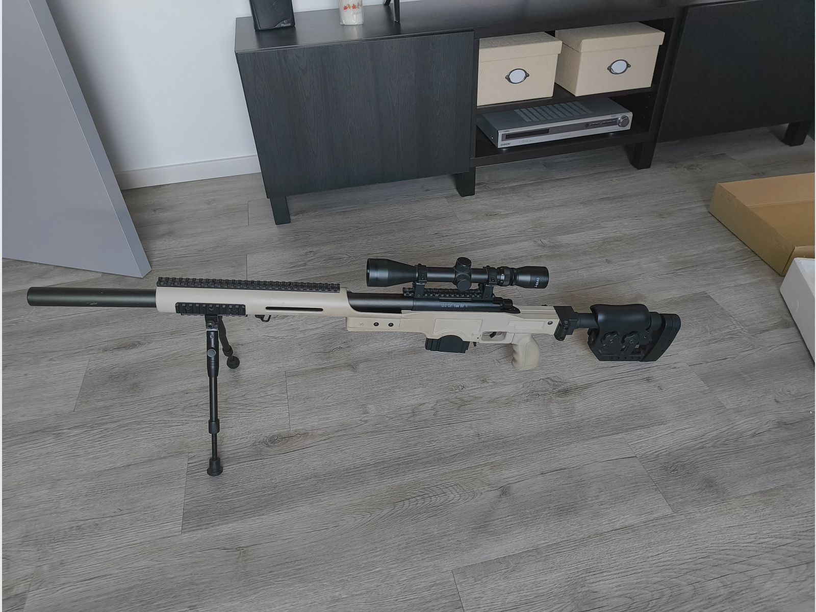Bien MB4410D Remington MSR Réparation-Airsoft Ressort 1,7 Joule 6mm BB