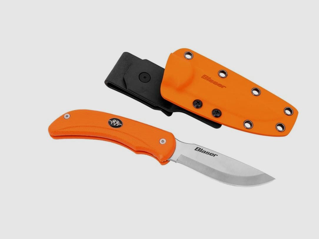 BLASER Fixed-Blade Knife R8 Ultimate -SwingBlade 10 cm orange, image 2 of 3