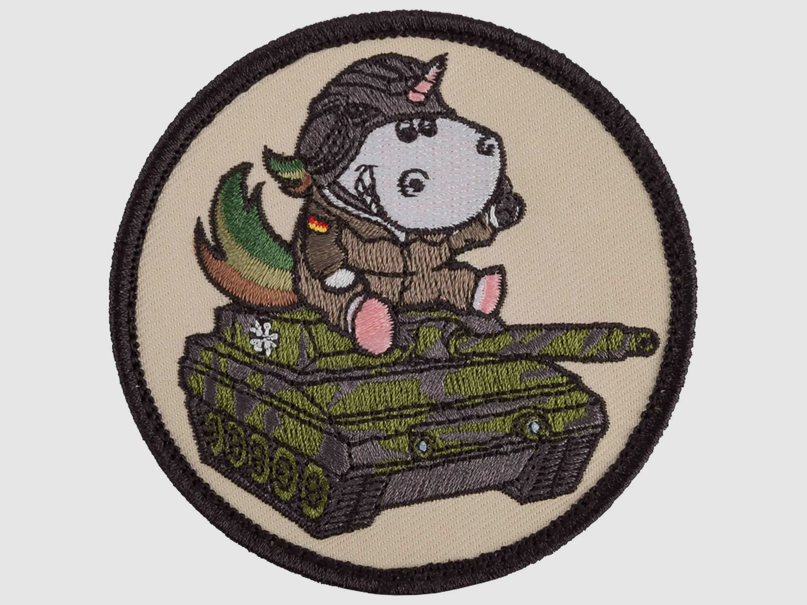 Café Viereck Patch Panzer Einhorn