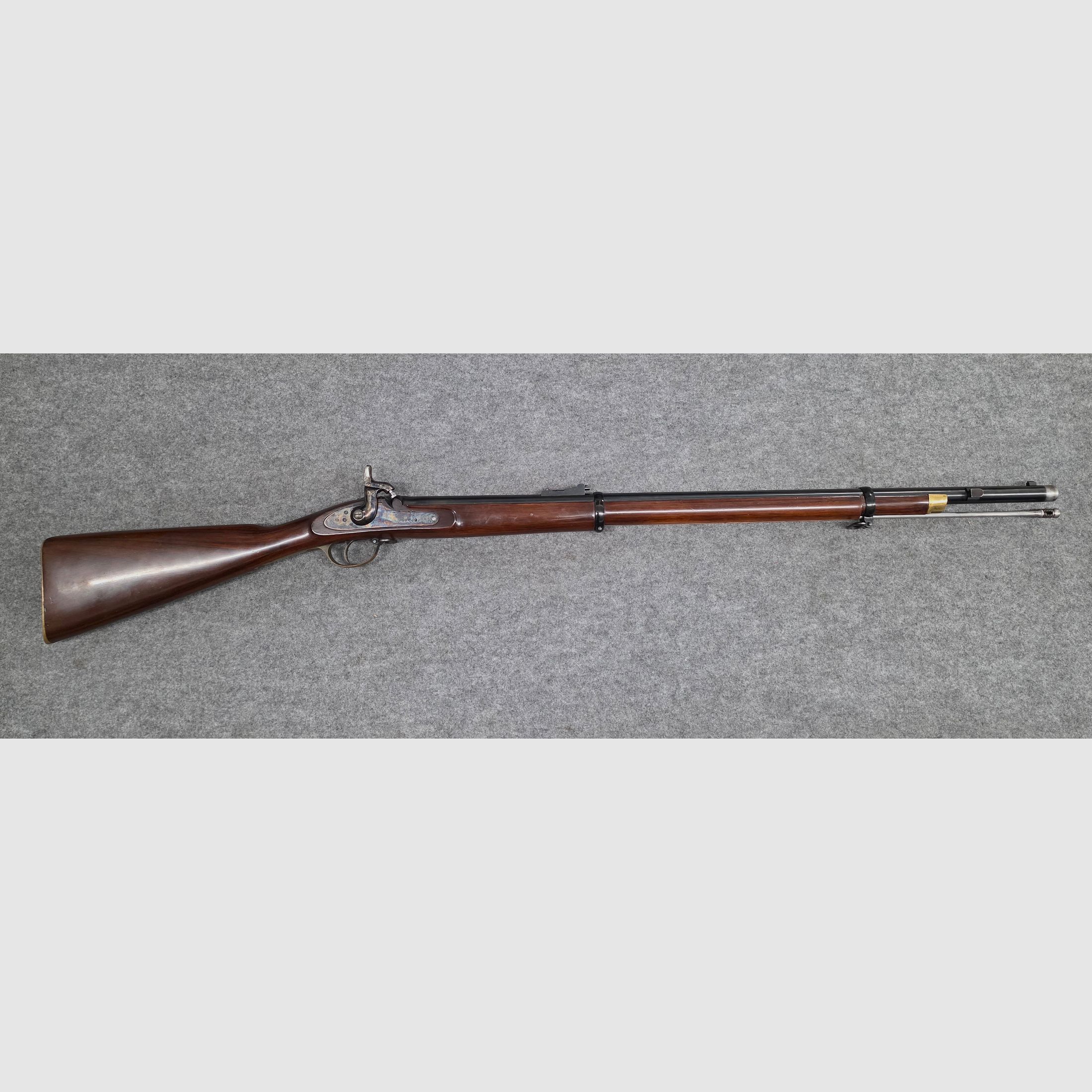 London Armoury cal. .58 Perkussionsgewehr Nachbau des Enfield Muskete Vorderladergewehr von 1853 aus dem Amerikanischen Bürgerkrieg Euro Arms of America Vorderlader Perkussionsbüchse Rifle Perkussion