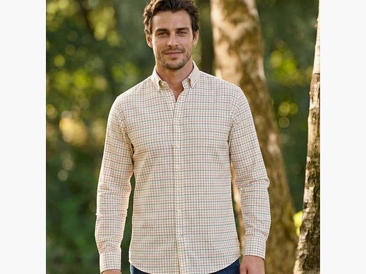 Wellington H-Hemd Steward Oxford-Karo Modern Fit | tatersall