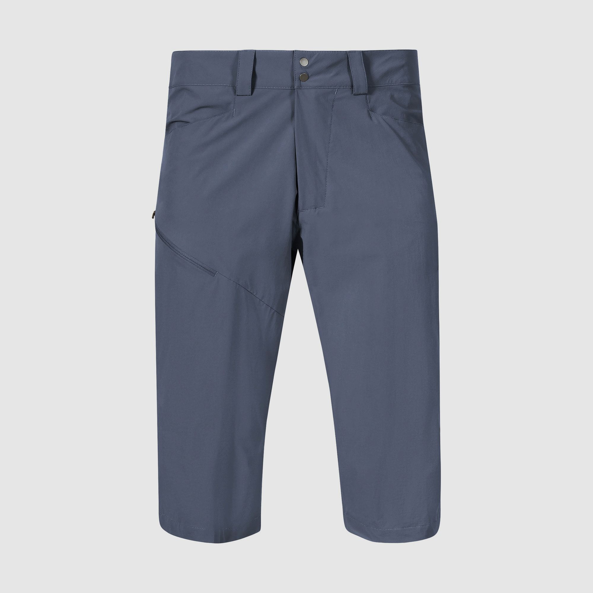 Bergans Vandre Light Softshell Long Shorts Men Granite Blue 54