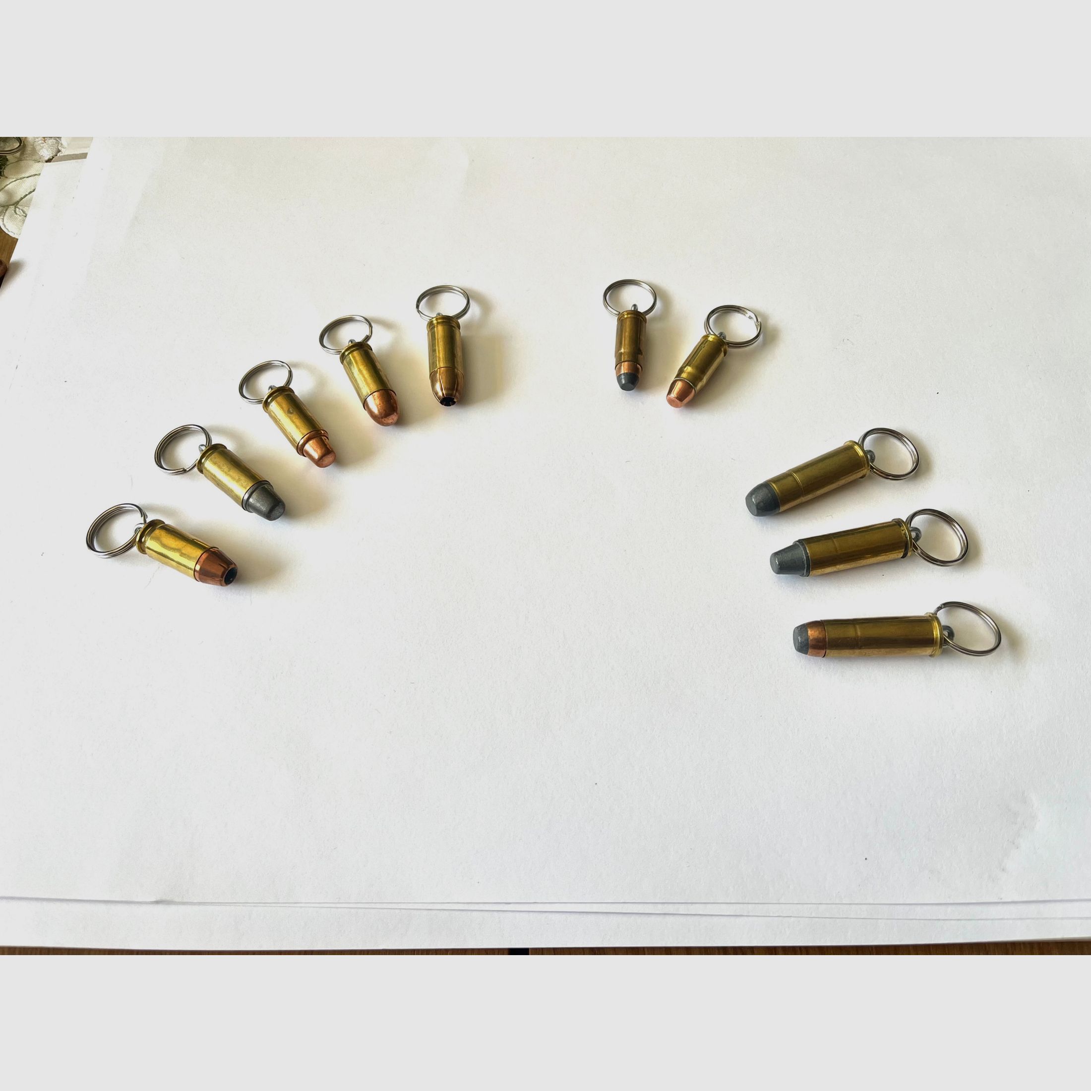 ••• Verschillende cartridges - sleutelhanger pistool •••, afbeelding 5 van 11