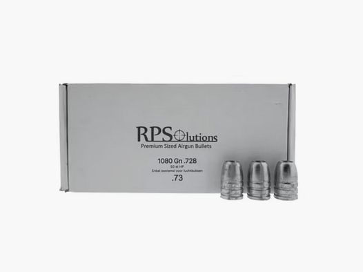 RPS | Big Bore | .728 | 18.3 mm | Flat Nose | 640gr | 50 pcs | PCP
